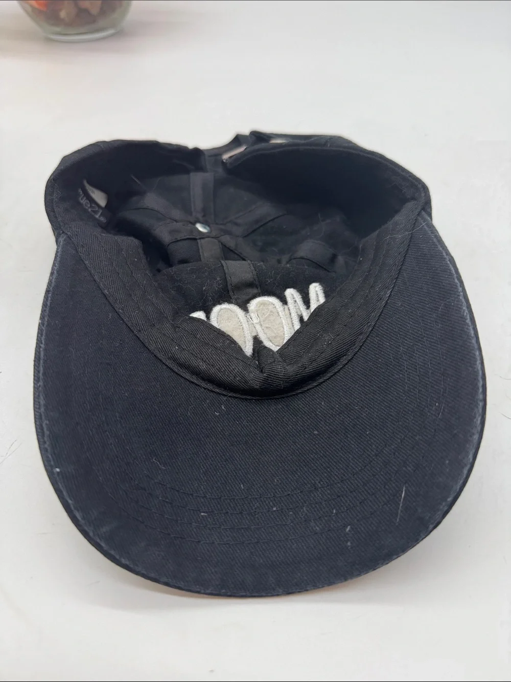 MOOD Embroidered Black Baseball Cap - Unbranded